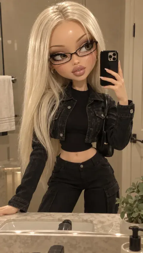 Фото в стиле куклы Bratz